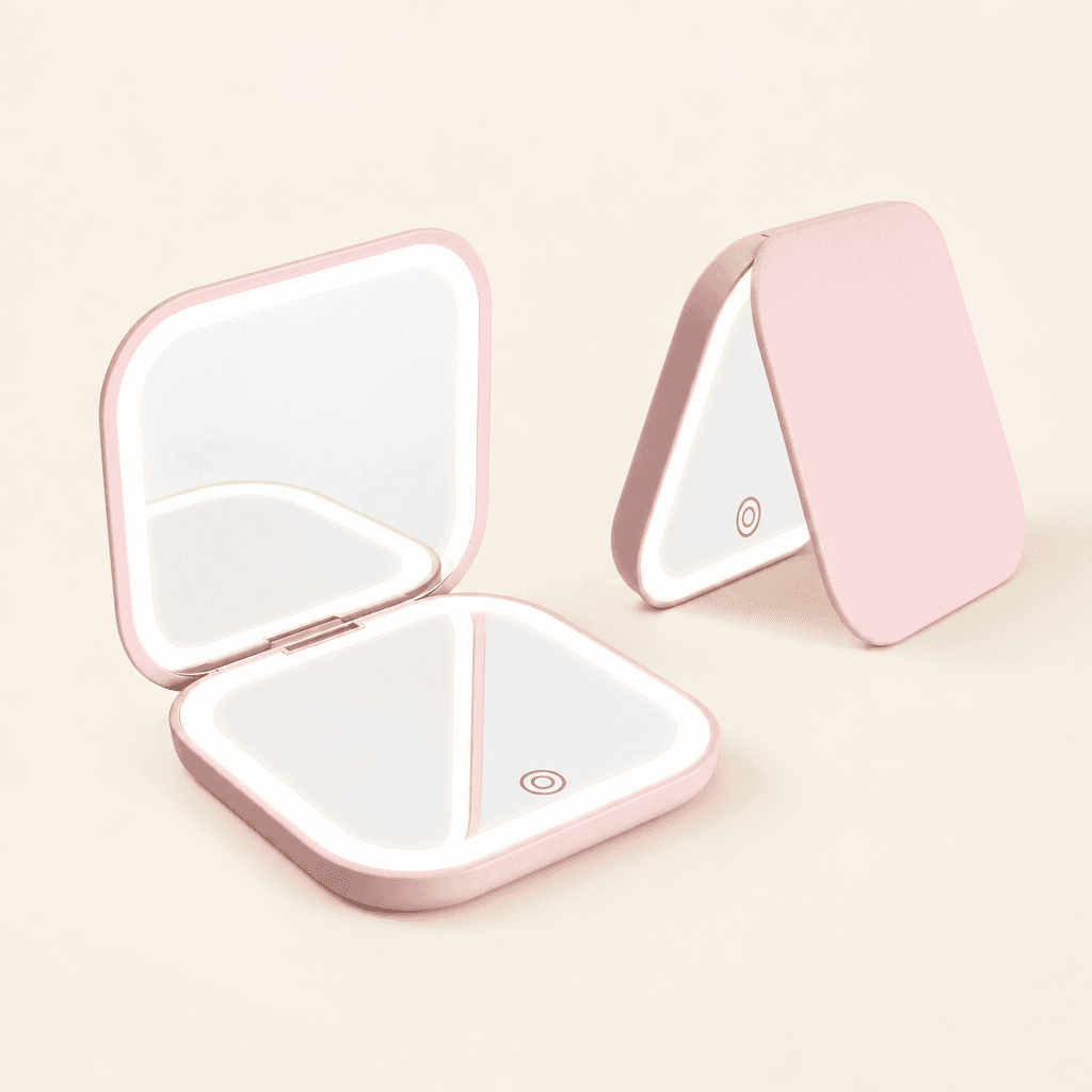 LED Compact Mirror
